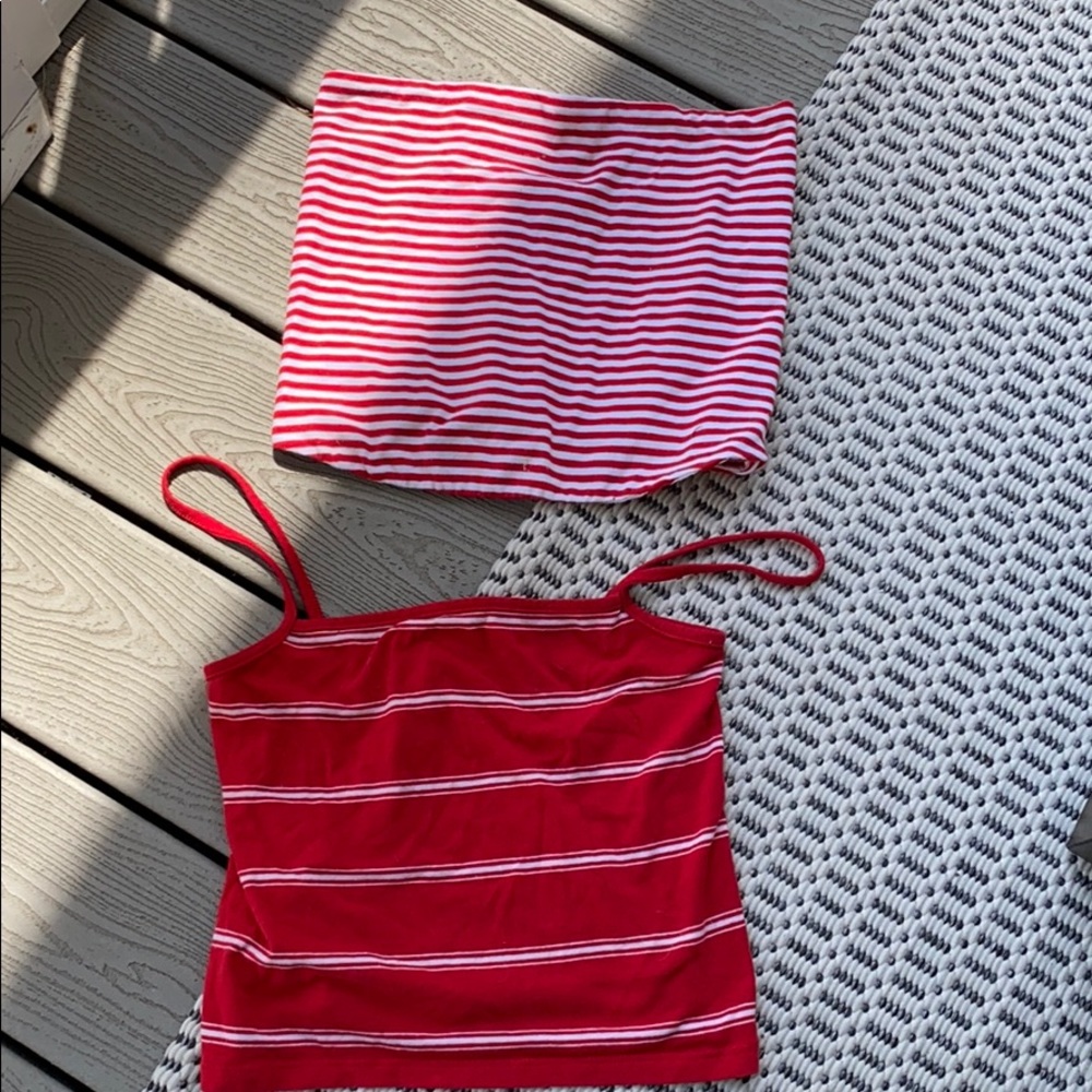 Brandy tube top and tank